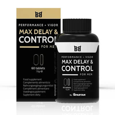 BLACK BULL - MAX DELAY CONTROL MAXIMUM PERFORMANCE FOR MEN 60 BLACK BULL - MAX DELAY CONTROL MAXIMUM PERFORMANCE FOR MEN 60