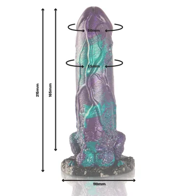 EPIC - BASILISK DILDO DOUBLE SCALY PLEASURE BIG SIZE EPIC - BASILISK DILDO DOUBLE SCALY PLEASURE BIG SIZE