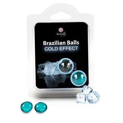 SECRETPLAY - BRAZILIAN BALLS COLD EFFECT 2 UNITS SECRETPLAY - BRAZILIAN BALLS COLD EFFECT 2 UNITS