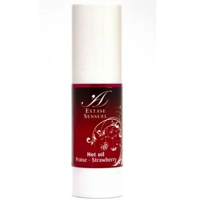 EXTASE SENSUAL - STRAWBERRY HEAT STIMULATING OIL 30 ML EXTASE SENSUAL - STRAWBERRY HEAT STIMULATING OIL 30 ML