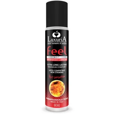 INTIMATELINE - LUXURIA FEEL HOT SENSATION WATER BASED LUBRICANT INTIMATELINE - LUXURIA FEEL HOT SENSATION WATER BASED LUBRICANT