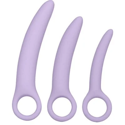 CALEXOTICS - DR LAURA BERMAN ALENA SET OF 3 SILICONE DILATORS CALEXOTICS - DR LAURA BERMAN ALENA SET OF 3 SILICONE DILATORS