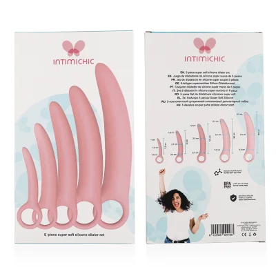 INTIMICHIC - SILICONE DILATOR 5 PIECES SET INTIMICHIC - SILICONE DILATOR 5 PIECES SET