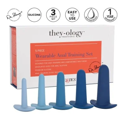 CALEXOTICS - WEARABLE ANAL TRAINING SET 5 PIECES CALEXOTICS - WEARABLE ANAL TRAINING SET 5 PIECES