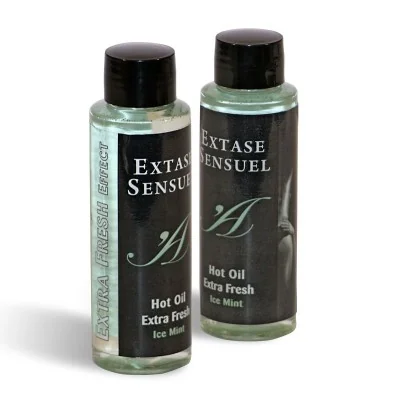 EXTASE SENSUAL - MASSAGE OIL WITH EXTRA FRESH ICE EFFECT 100 ML EXTASE SENSUAL - MASSAGE OIL WITH EXTRA FRESH ICE EFFECT 100 ML