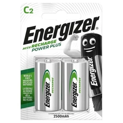 ENERGIZER - POWER PLUS RECHARGEABLE BATTERY HR14 C 2500mAh 2