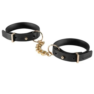 BIJOUX - INDISCRETS MAZE HANDCUFFS BLACK BRACELETS BIJOUX - INDISCRETS MAZE HANDCUFFS BLACK BRACELETS