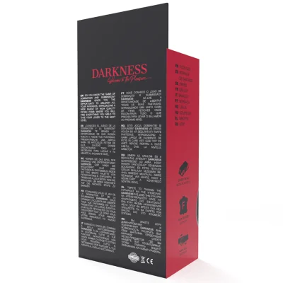 DARKNESS - GAG WITH BLACK HOOK DARKNESS - GAG WITH BLACK HOOK