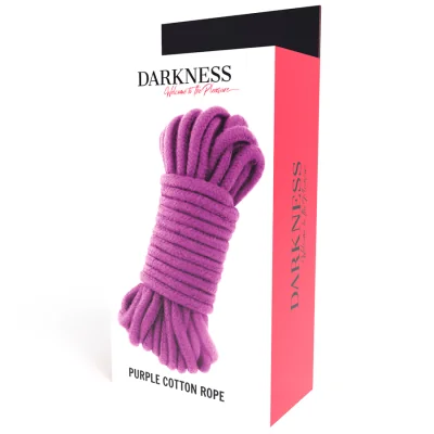 DARKNESS - JAPANESE ROPE 10 M PURPLE DARKNESS - JAPANESE ROPE 10 M PURPLE