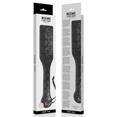 BEGME - BLACK EDITION VEGAN LEATHER PADDLE BEGME - BLACK EDITION VEGAN LEATHER PADDLE