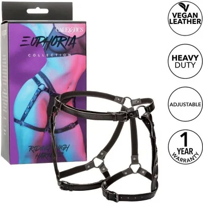CALEXOTICS - EUPHORIA RIDING THIGH HARNESS CALEXOTICS - EUPHORIA RIDING THIGH HARNESS