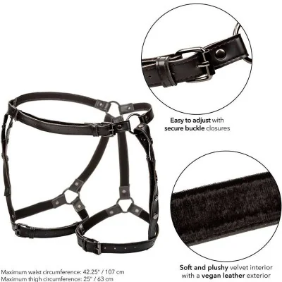 CALEXOTICS - EUPHORIA RIDING THIGH HARNESS CALEXOTICS - EUPHORIA RIDING THIGH HARNESS