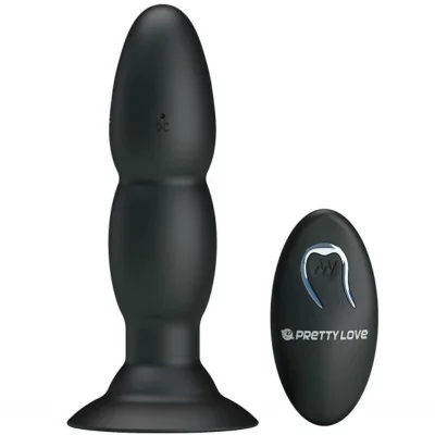PRETTY LOVE - PLUG VIBRATOR AND ROTATION BY REMOTE CONTROL PRETTY LOVE - PLUG VIBRATOR AND ROTATION BY REMOTE CONTROL