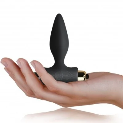 ROCKS-OFF - PETITE SENSATIONS ANAL PLUG FOR BEGINNERS - BLACK ROCKS-OFF - PETITE SENSATIONS ANAL PLUG FOR BEGINNERS - BLACK