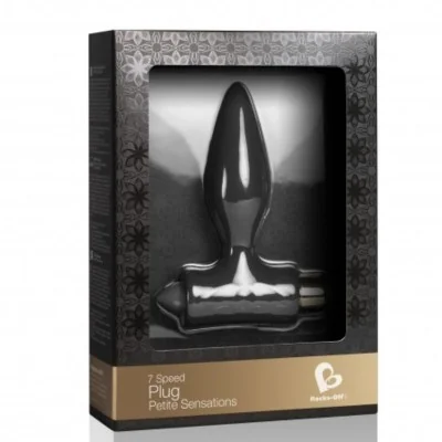 ROCKS-OFF - PETITE SENSATIONS ANAL PLUG FOR BEGINNERS - BLACK ROCKS-OFF - PETITE SENSATIONS ANAL PLUG FOR BEGINNERS - BLACK