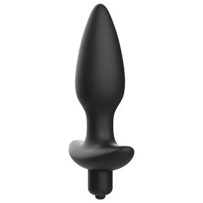 ADDICTED TOYS - MASSAGER PLUG ANAL WITH VIBRATION BLACK ADDICTED TOYS - MASSAGER PLUG ANAL WITH VIBRATION BLACK