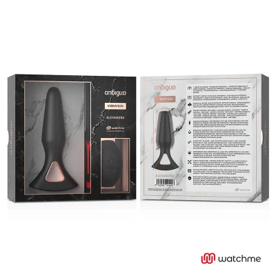 ANBIGUO - WATCHME REMOTE CONTROL VIBRATOR ANAL PLUG ALEXANDRU ANBIGUO - WATCHME REMOTE CONTROL VIBRATOR ANAL PLUG ALEXANDRU