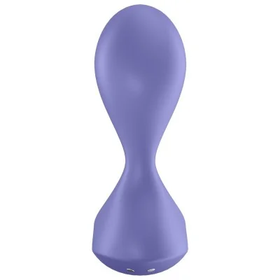 SATISFYER - SWEET SEAL VIBRATING PLUG APP VIOLET SATISFYER - SWEET SEAL VIBRATING PLUG APP VIOLET
