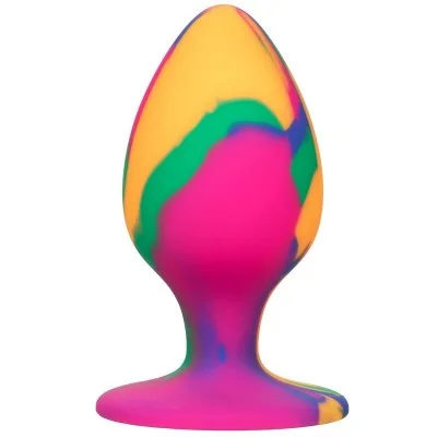 CALEXOTICS - CHEEKY LARGE TIE-DYE PLUG ANAL CALEXOTICS - CHEEKY LARGE TIE-DYE PLUG ANAL