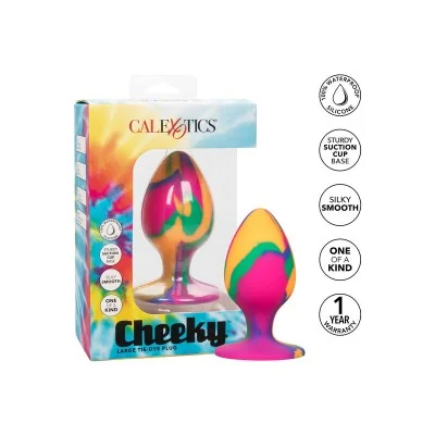 CALEXOTICS - CHEEKY LARGE TIE-DYE PLUG ANAL CALEXOTICS - CHEEKY LARGE TIE-DYE PLUG ANAL