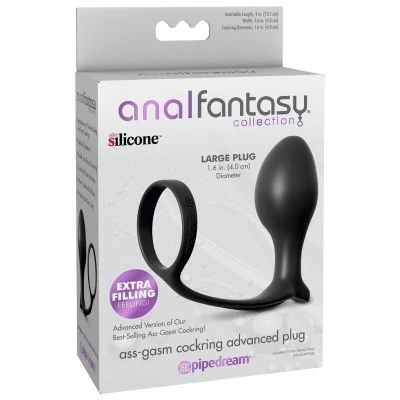 ANAL FANTASY - COLLECTION ASS-GASM ADVANCED RING WITH ANAL PLUG ANAL FANTASY - COLLECTION ASS-GASM ADVANCED RING WITH ANAL PLUG