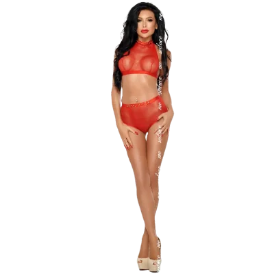 ME-SEDUCE - MONA SET RED XXL/XXXL