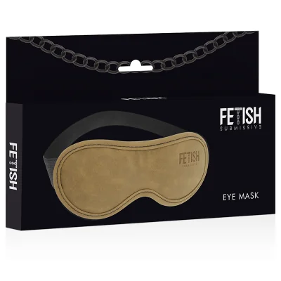 FETISH SUBMISSIVE ORIGEN - VEGAN LEATHER MASK WITH NEOPRENE FETISH SUBMISSIVE ORIGEN - VEGAN LEATHER MASK WITH NEOPRENE
