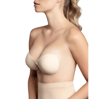 BYE-BRA - BRA INVISIBLE BEIGE CUP D BYE-BRA - BRA INVISIBLE BEIGE CUP D