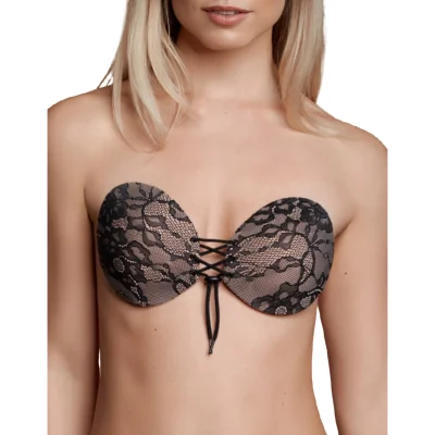 BYE-BRA - BRA ADHESIVE INTERLACED EMBROIDERY CUP E