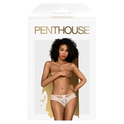 PENTHOUSE - ADORE ME PANTIES WHITE S/M