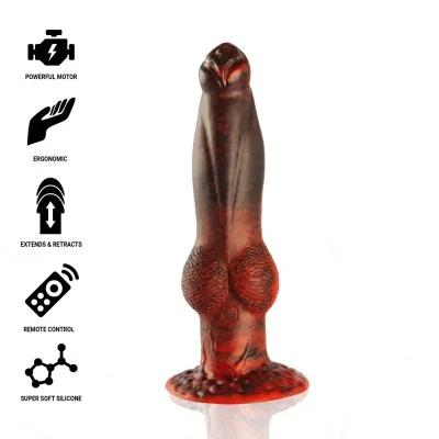 EPIC - PROMETHEUS DILDO TITAN IN FLAMES RECHARGEABLE REMOTE EPIC - PROMETHEUS DILDO TITAN IN FLAMES RECHARGEABLE REMOTE
