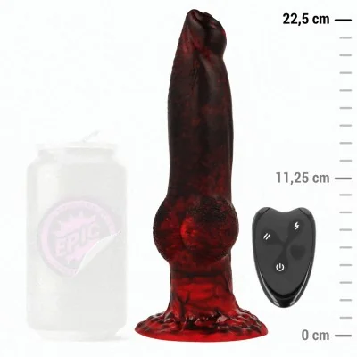 EPIC - PROMETHEUS DILDO TITAN IN FLAMES RECHARGEABLE REMOTE EPIC - PROMETHEUS DILDO TITAN IN FLAMES RECHARGEABLE REMOTE
