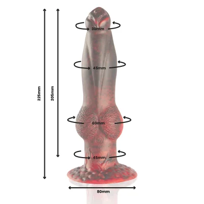 EPIC - PROMETHEUS DILDO TITAN IN FLAMES RECHARGEABLE REMOTE EPIC - PROMETHEUS DILDO TITAN IN FLAMES RECHARGEABLE REMOTE