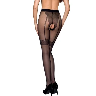 PASSION - TIOPEN 016 BLACK TIGHTS 3/4 20 DEN PASSION - TIOPEN 016 BLACK TIGHTS 3/4 20 DEN