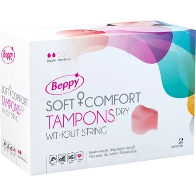 BEPPY - SOFT-COMFORT TAMPONS DRY 2 UNITS BEPPY - SOFT-COMFORT TAMPONS DRY 2 UNITS