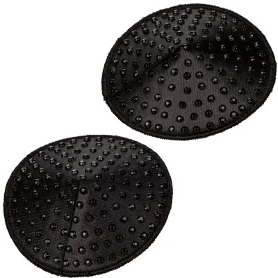 CALEXOTICS - RADIANCE ROUND SHAPE JEWEL NIPPLE COVERS CALEXOTICS - RADIANCE ROUND SHAPE JEWEL NIPPLE COVERS
