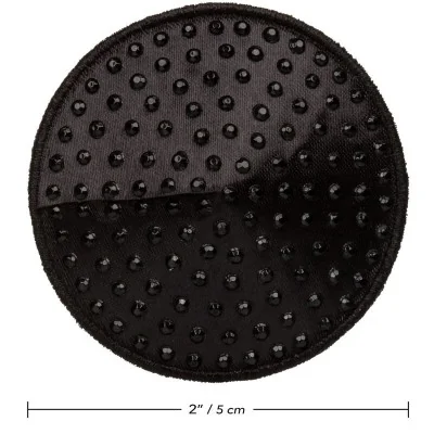 CALEXOTICS - RADIANCE ROUND SHAPE JEWEL NIPPLE COVERS CALEXOTICS - RADIANCE ROUND SHAPE JEWEL NIPPLE COVERS