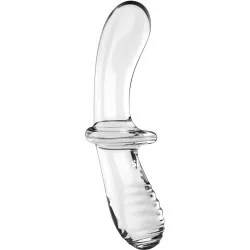 SATISFYER - DOUBLE CRYSTAL DILDO BLUE SATISFYER - DOUBLE CRYSTAL DILDO BLUE
