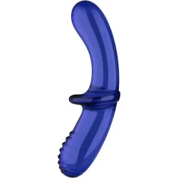 SATISFYER - DOUBLE CRYSTAL DILDO BLUE SATISFYER - DOUBLE CRYSTAL DILDO BLUE