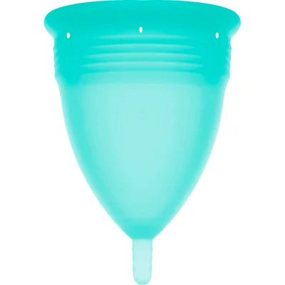 STERCUP - FDA SILICONE MENSTRUAL CUP AQUAMARINE - SIZE L