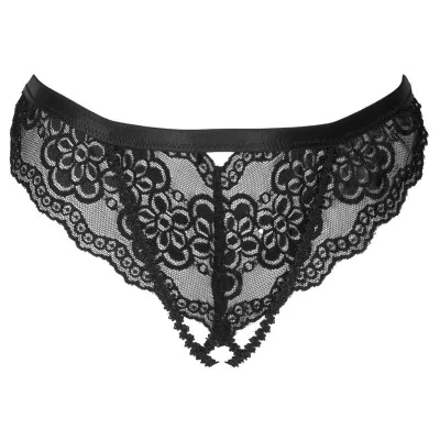 LIVCO CORSETTI FASHION - OKSURIN PANTY CON APERTURA NEGRO LIVCO CORSETTI FASHION - OKSURIN PANTY CON APERTURA NEGRO