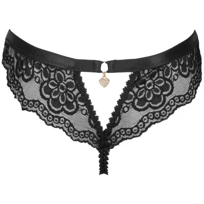 LIVCO CORSETTI FASHION - OKSURIN PANTY CON APERTURA NEGRO LIVCO CORSETTI FASHION - OKSURIN PANTY CON APERTURA NEGRO