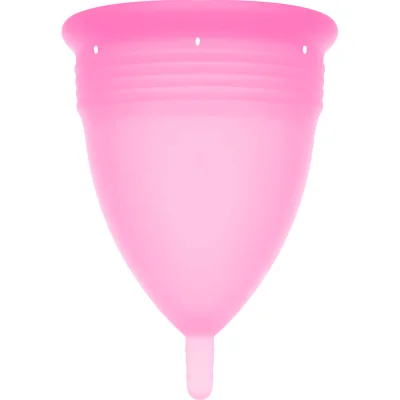 STERCUP - FDA SILICONE MENSTRUAL CUP PINK - SIZE S STERCUP - FDA SILICONE MENSTRUAL CUP PINK - SIZE S