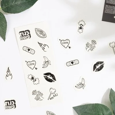 SECRET PLAY - SET OF 10 CANDY COLLECTION TEMPORARY TATTOOS SECRET PLAY - SET OF 10 CANDY COLLECTION TEMPORARY TATTOOS