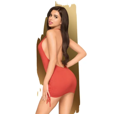 PENTHOUSE - EARTH SHAKER MINI DRESS WHITE L/XL