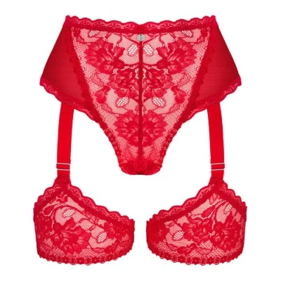 OBSESSIVE - BELOVYA GARTER PANTIES XL/XXL OBSESSIVE - BELOVYA GARTER PANTIES XL/XXL