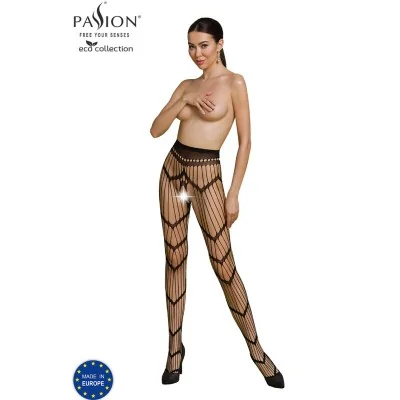 PASSION - ECO COLLECTION BODYSTOCKING ECO S006 WHITE