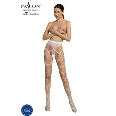 PASSION - ECO COLLECTION BODYSTOCKING ECO S006 WHITE PASSION - ECO COLLECTION BODYSTOCKING ECO S006 WHITE