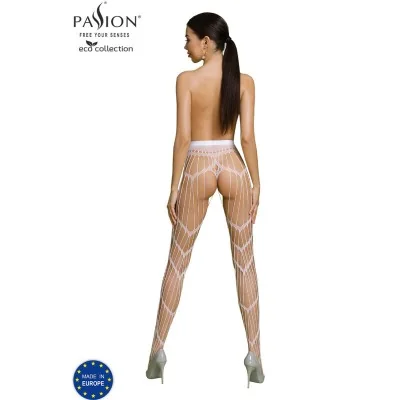 PASSION - ECO COLLECTION BODYSTOCKING ECO S006 WHITE PASSION - ECO COLLECTION BODYSTOCKING ECO S006 WHITE