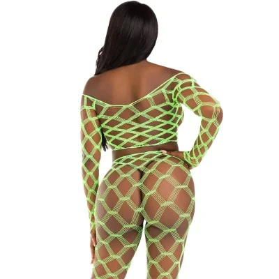 LEG AVENUE - TOP LEGGINS HARDCORE VERDE